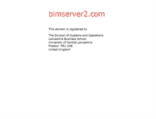 Tablet Screenshot of bimserver2.com